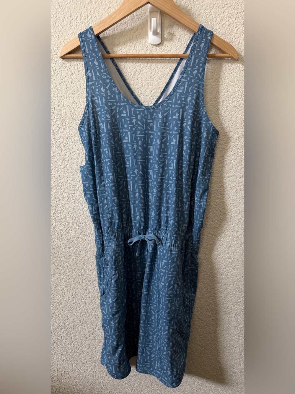 Patagonia Women’s Size Small Fleetwith Active Dress Style Pigeon Blue